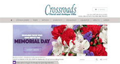 Desktop Screenshot of crossroadsfloral.net